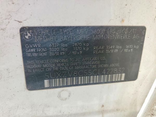 2012 BMW X5 xDrive50i