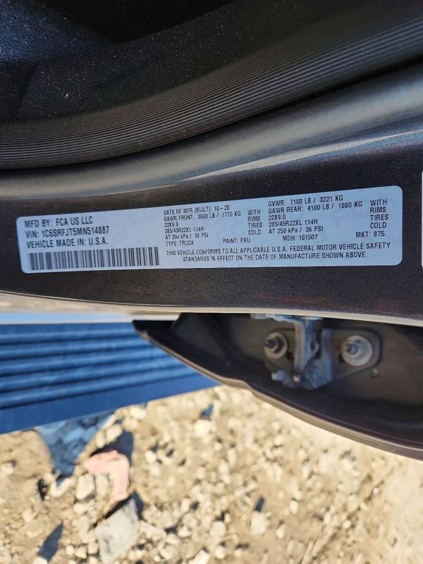 2021 RAM 1500 Laramie