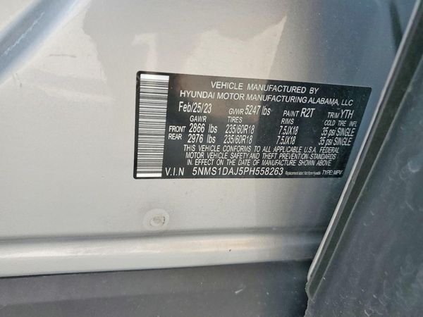 2023 HYUNDAI SANTA FE SE