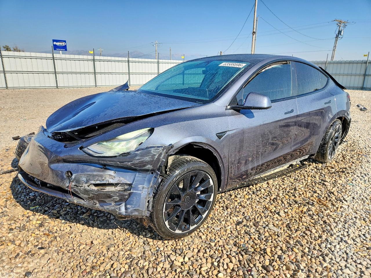 2021 TESLA MODEL Y — Front 3/4