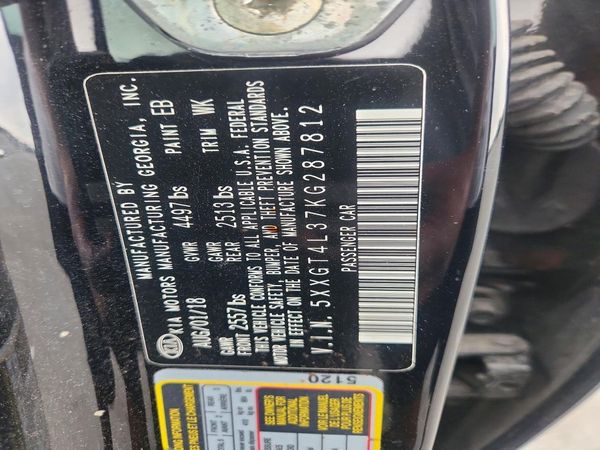 2019 KIA OPTIMA LX, S