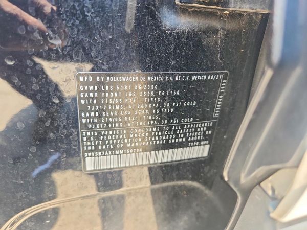 2021 VOLKSWAGEN TIGUAN SE, SE R-Line Black, SEL