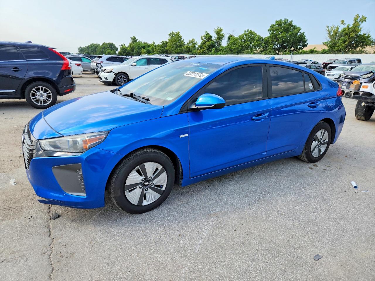 2017 HYUNDAI IONIQ HEV Blue