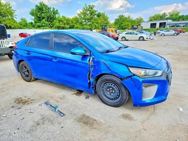 2017 HYUNDAI IONIQ HEV Blue