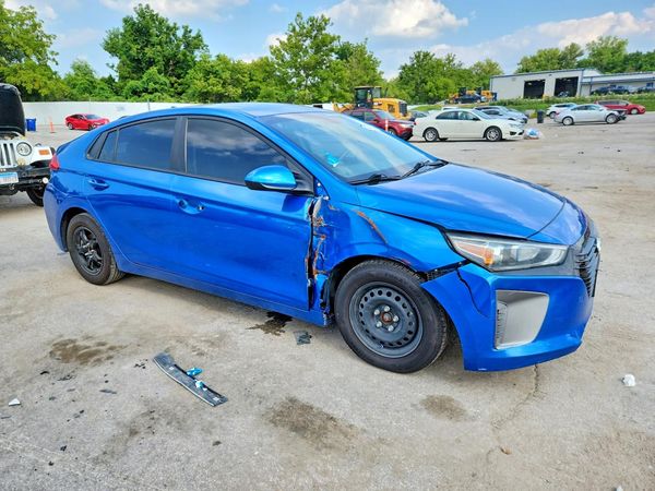 2017 HYUNDAI IONIQ HEV Blue