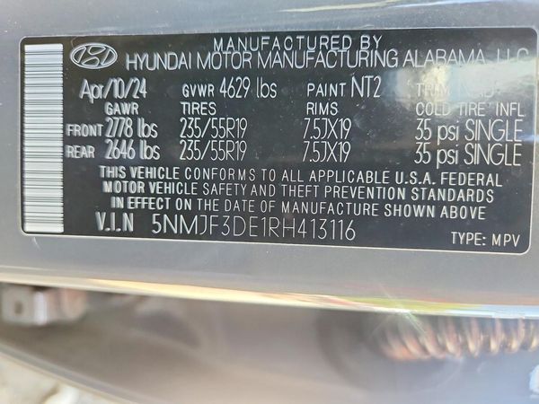 2024 HYUNDAI TUCSON