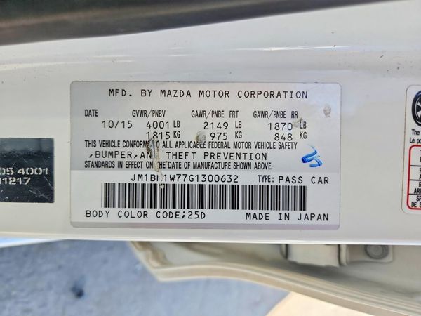 2016 MAZDA 3 Grand Touring/GT