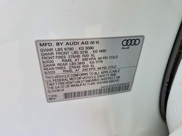 2015 AUDI Q7 Premium Plus