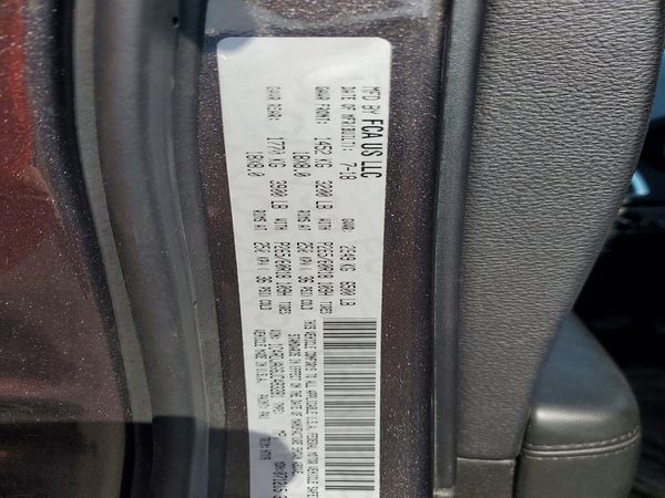 2018 DODGE DURANGO SXT