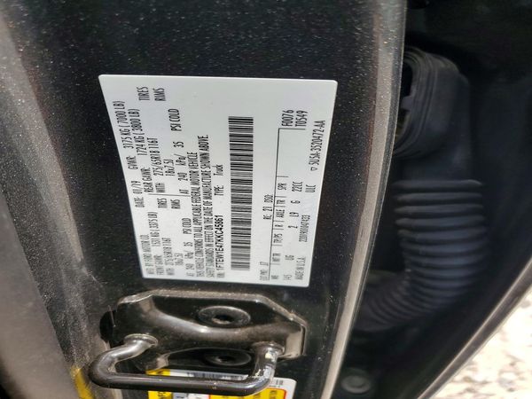 2019 FORD F150