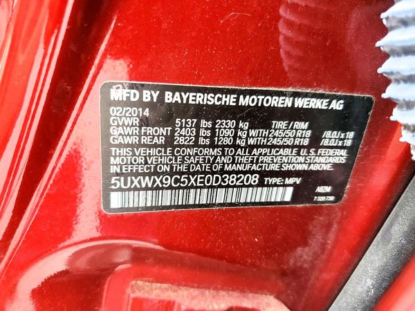 2014 BMW X3 xDrive28i