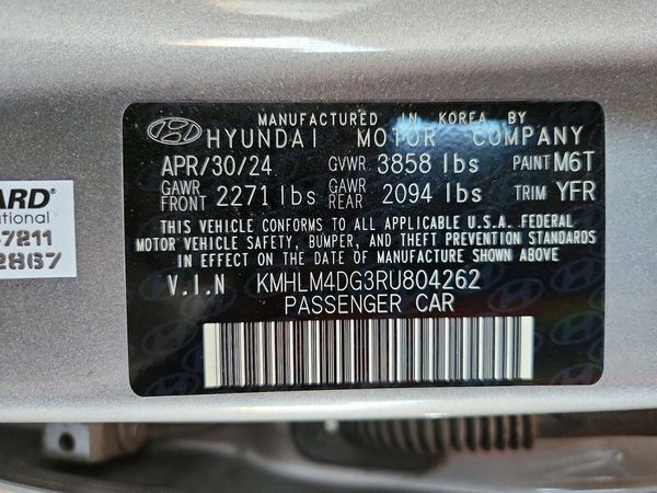 2024 HYUNDAI ELANTRA SEL