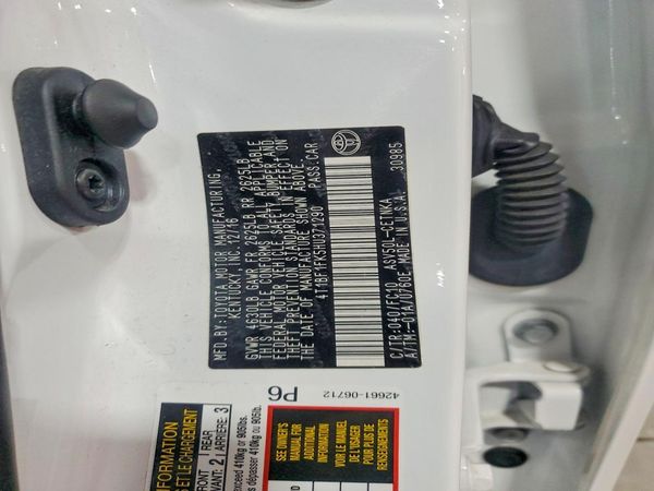 2017 TOYOTA CAMRY LE/SE/XLE/XSE