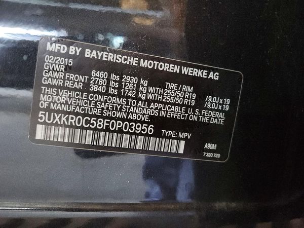 2015 BMW X5 xDrive35i