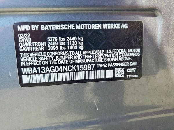 2022 BMW 530E