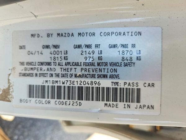 2014 MAZDA 3