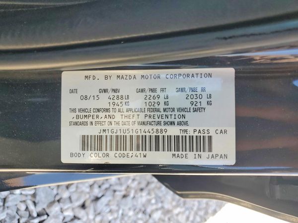 2016 MAZDA 6 Sport/GX