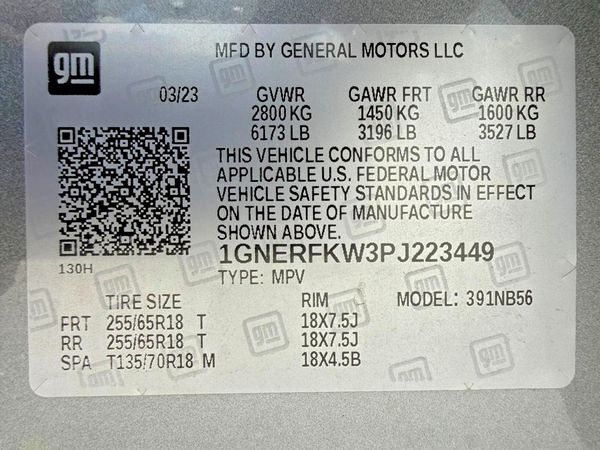 2023 CHEVROLET TRAVERSE LS