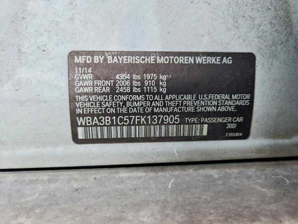 2015 BMW 320 320i