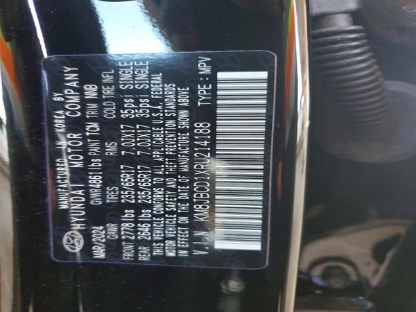 2024 HYUNDAI TUCSON Blue