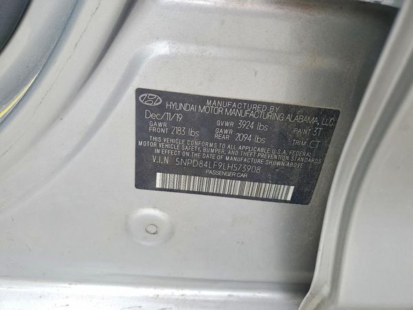 2020 HYUNDAI ELANTRA