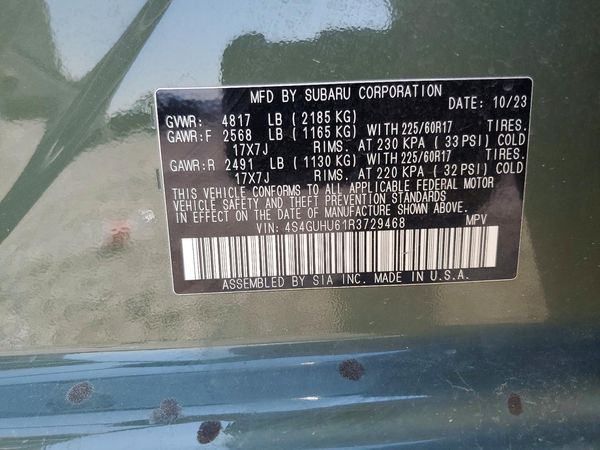 2024 SUBARU CROSSTREK Wilderness