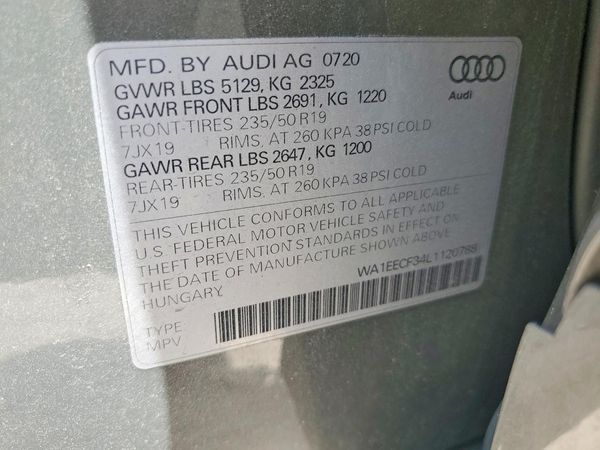 2020 AUDI Q3