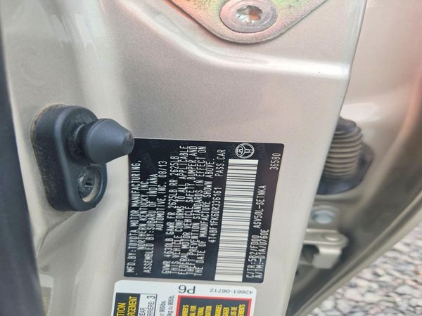 2013 TOYOTA CAMRY
