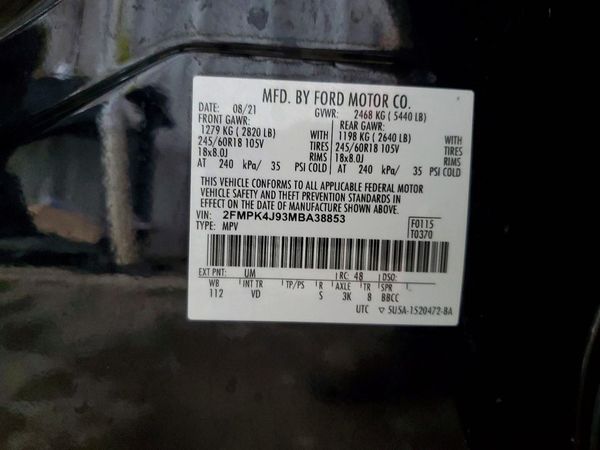 2021 FORD EDGE