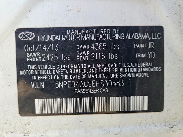 2014 HYUNDAI SONATA GLS/ GLS Popular