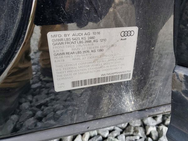 2017 AUDI Q5 quattro Premium Plus