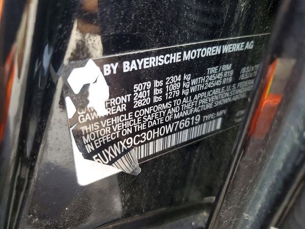 2017 BMW X3