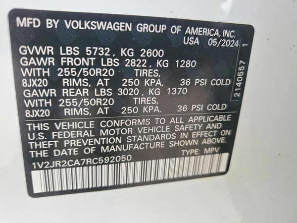 2024 VOLKSWAGEN ATLAS