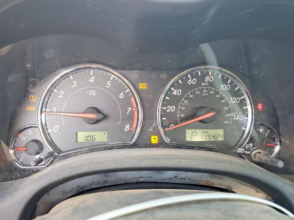 2012 TOYOTA COROLLA
