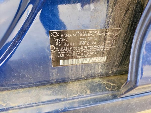 2018 HYUNDAI SONATA