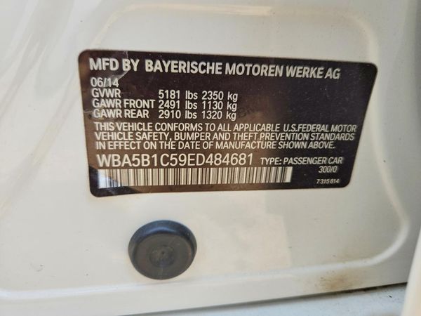 2014 BMW 535