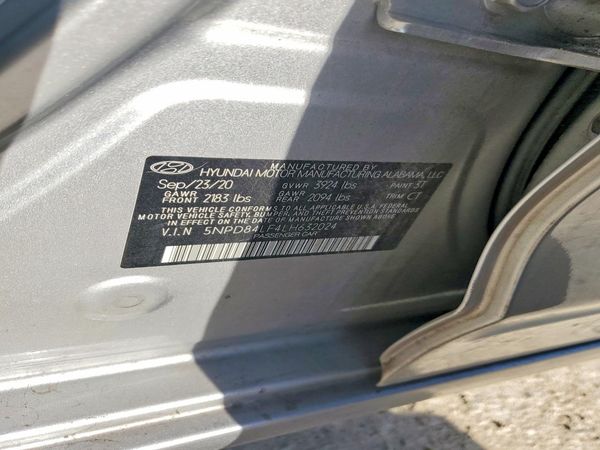 2020 HYUNDAI ELANTRA