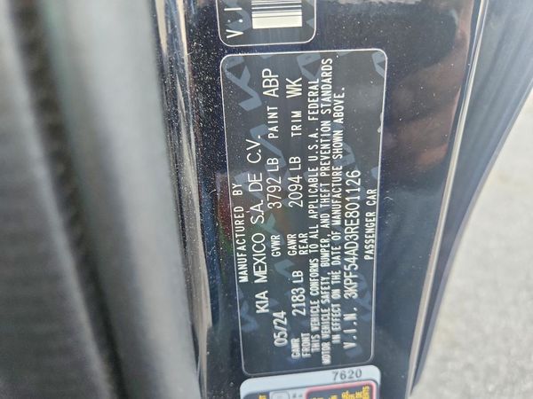 2024 KIA FORTE