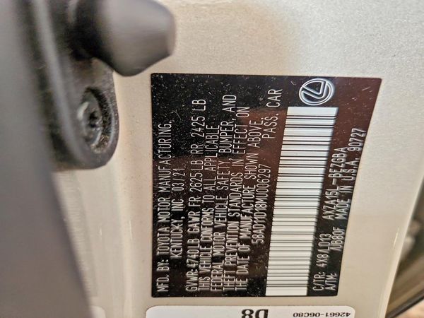 2021 LEXUS ES 250 350 Premium