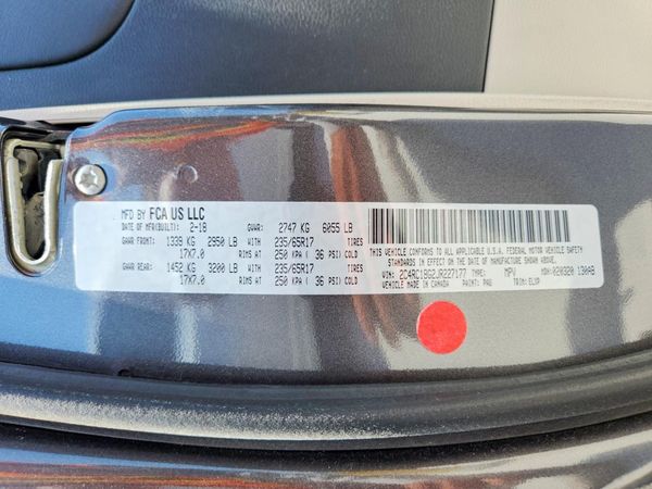 2018 CHRYSLER PACIFICA