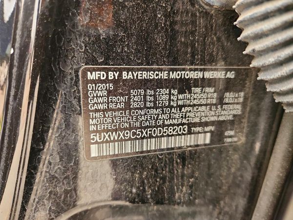 2015 BMW X3 xDrive28i