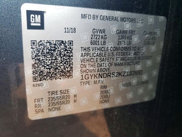 2019 CADILLAC XT5 Luxury