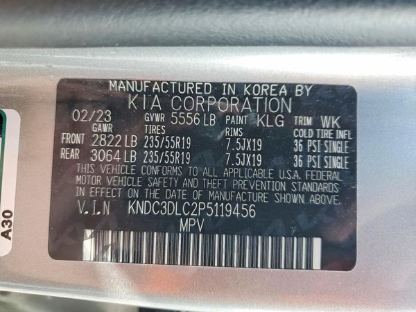 2023 KIA EV6 Light, Wind