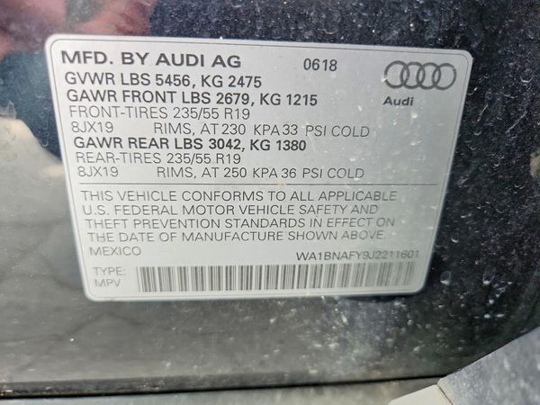 2018 AUDI Q5