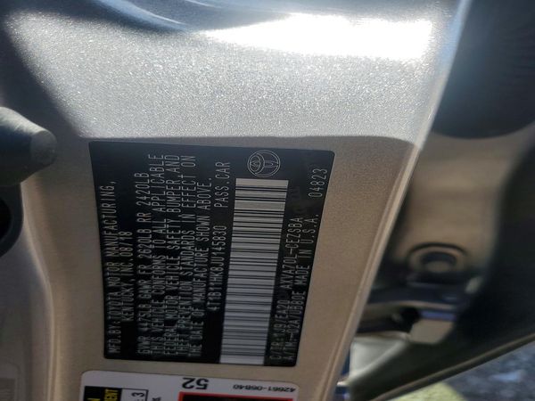 2018 TOYOTA CAMRY L/LE/SE/XLE