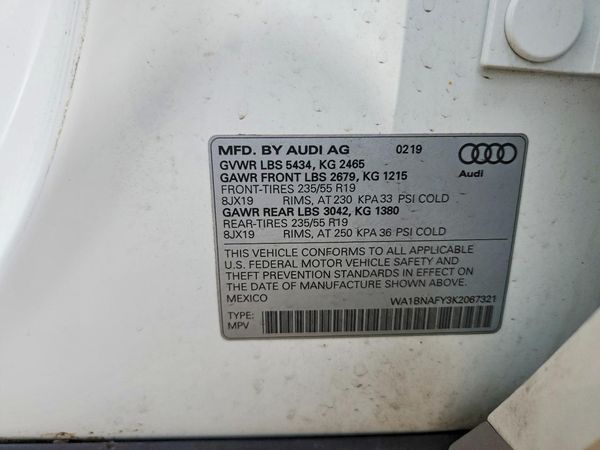 2019 AUDI Q5