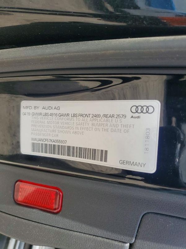 2019 AUDI A5 quattro Premium