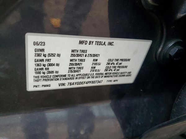 2023 TESLA MODEL Y