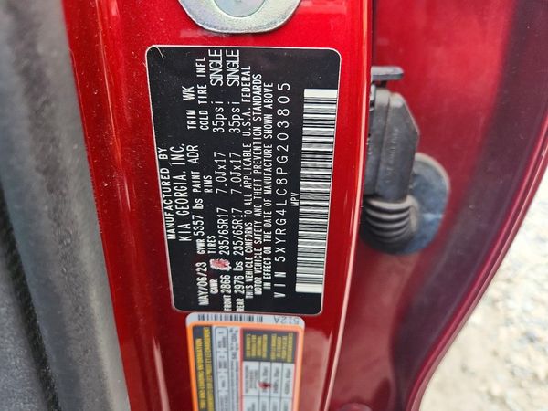 2023 KIA SORENTO LX — VINS