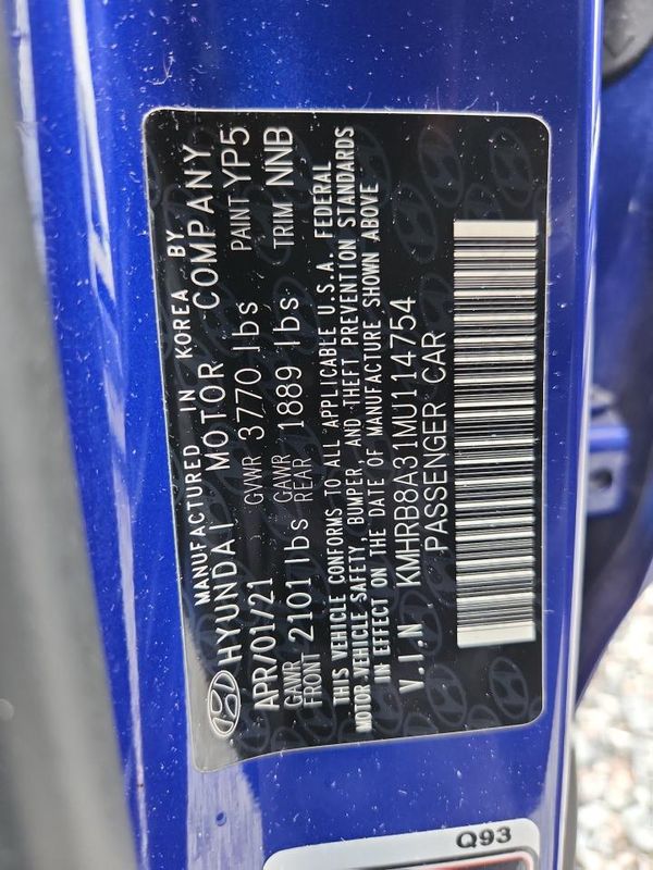 2021 HYUNDAI VENUE SE